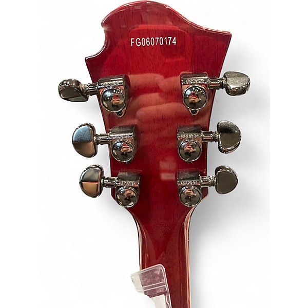 Used Fernandes monterey Cherry Solid Body Electric Guitar