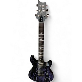 Used PRS custom 24 blasted sand  Purple Solid Body Electric Guitar