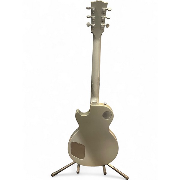 Used 2004 Gibson Les Paul Studio Platinum Silver Solid Body Electric Guitar