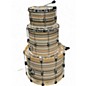 Used Barton Drums 3 Piece Essential Beech Saturno Bartex Drum Kit