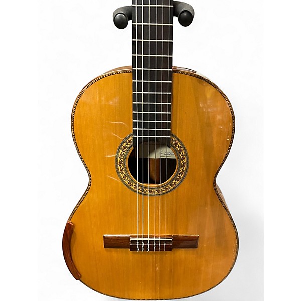 Used Renato Belucci CUSTOM #596 Natural Classical Acoustic Electric Guitar