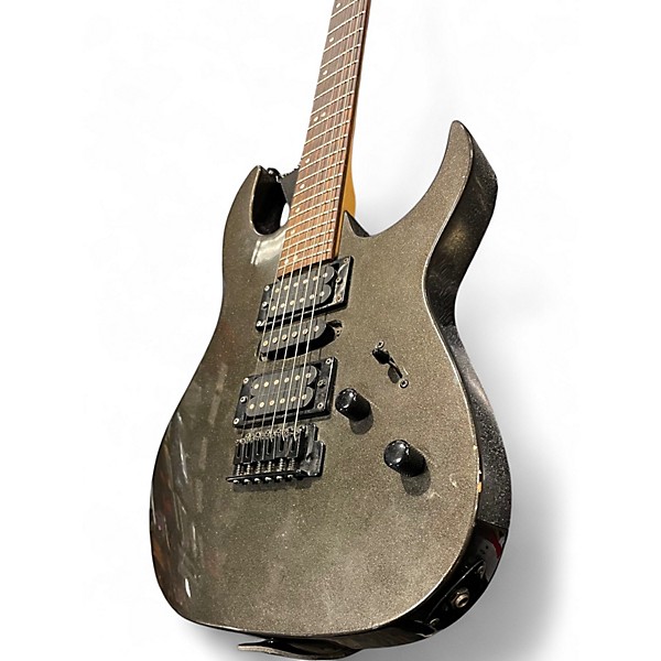 Used Washburn wg208 Black Solid Body Electric Guitar