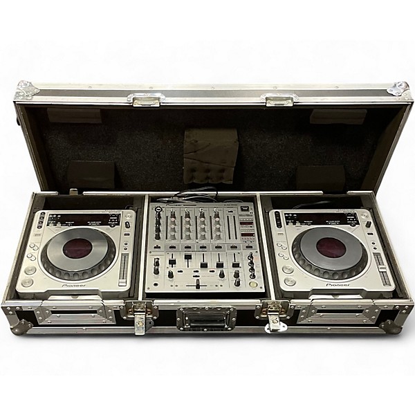 Used Pioneer DJ CDJ800MK2 DJM600 DJ Package