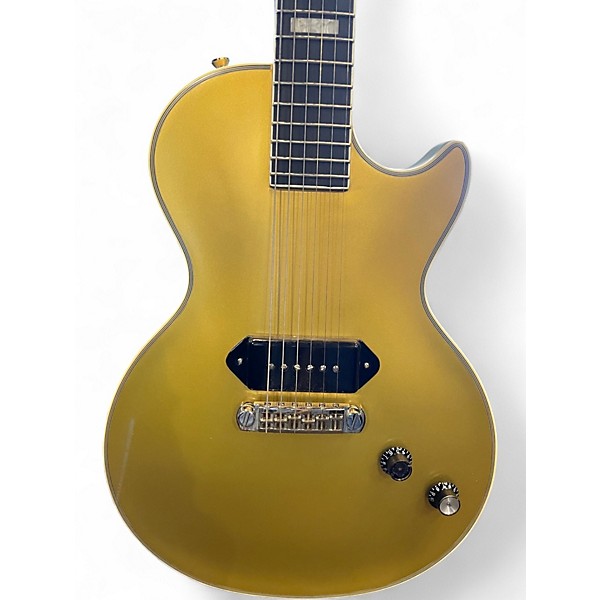 Used Epiphone Jared James Nichols "Blues Power" Les Paul Custom Gold Solid Body Electric Guitar