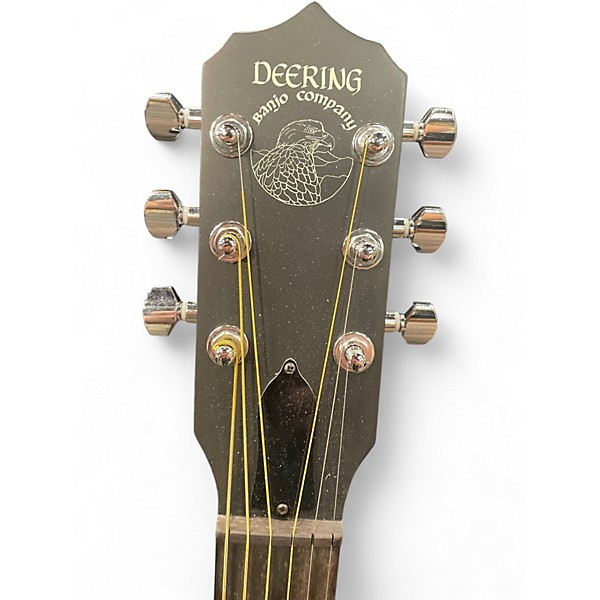 Used Deering B6 6-String Natural Banjo