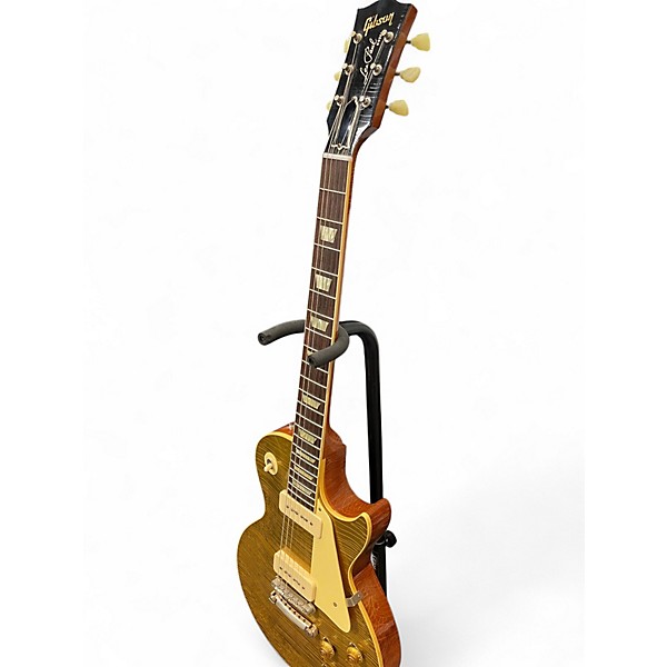 Used 2022 Gibson les paul murphy lab 56 gold top Gold Solid Body Electric Guitar