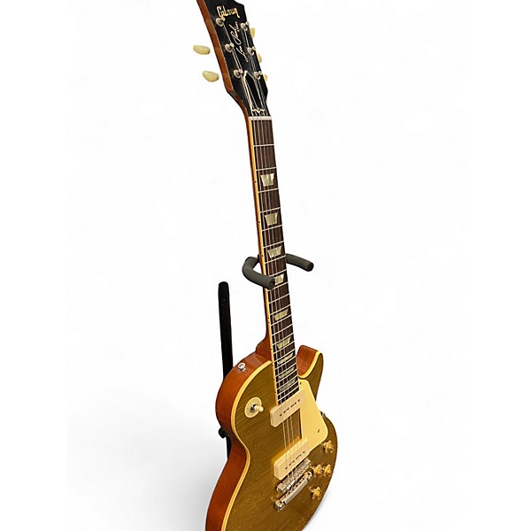 Used 2022 Gibson les paul murphy lab 56 gold top Gold Solid Body Electric Guitar