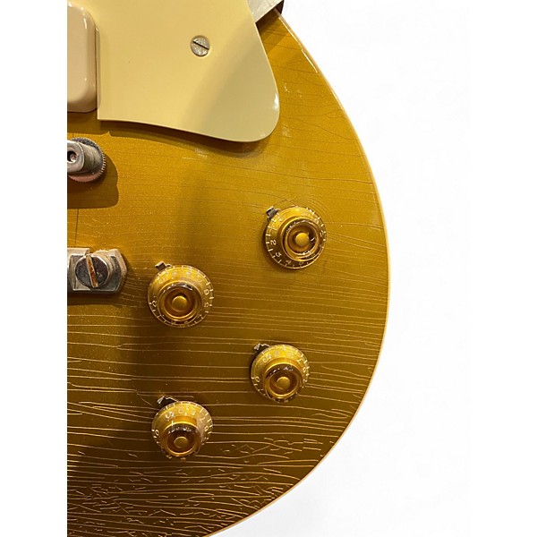 Used 2022 Gibson les paul murphy lab 56 gold top Gold Solid Body Electric Guitar