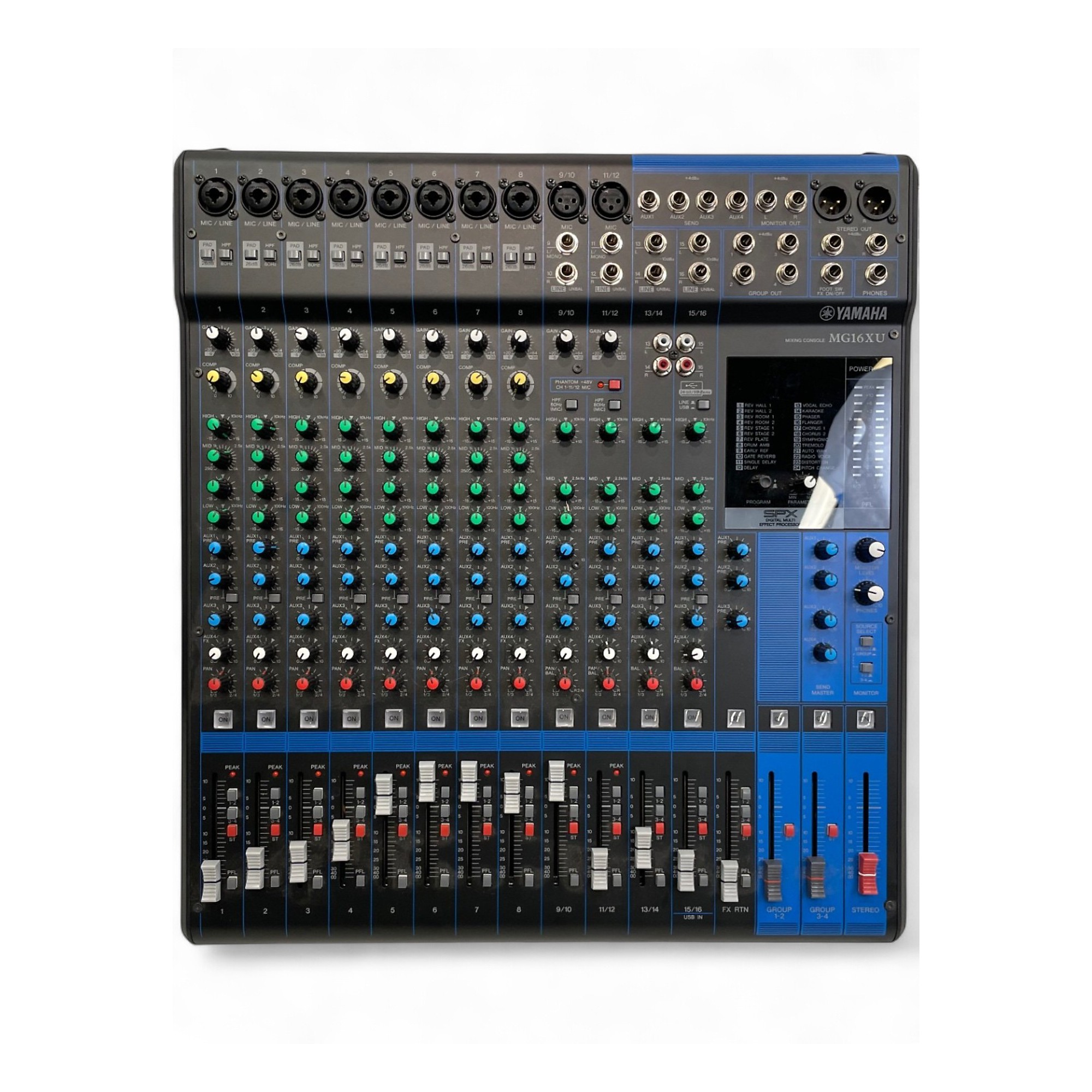 【美品】YAMAHA MG16XU Amazon.com: Yamaha MG16XU 16-Input 6-Bus Mixer with Effects