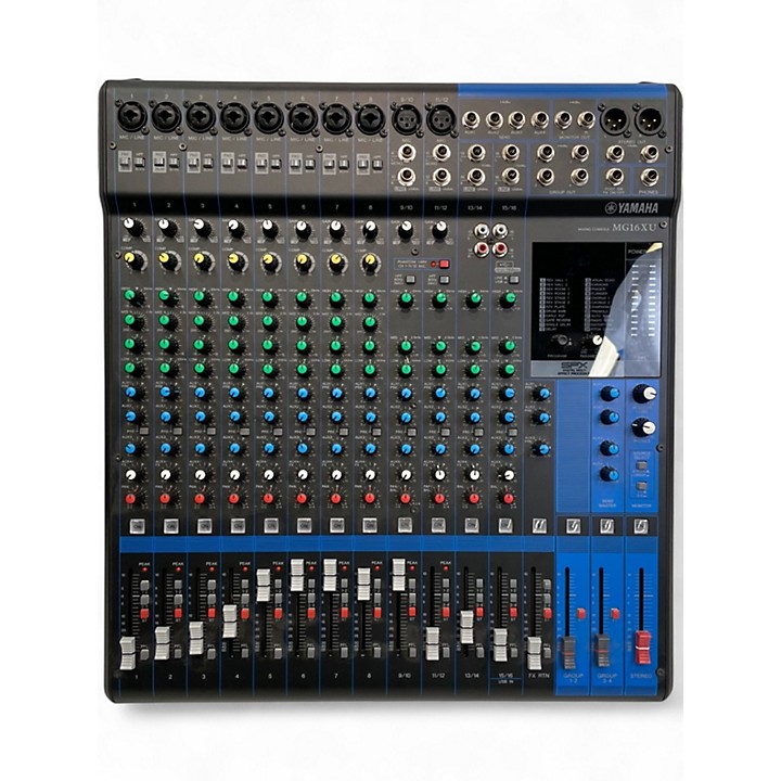 Used Yamaha MG16XU Unpowered Mixer | Guitar Center
