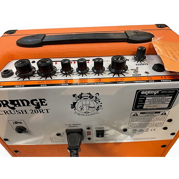 Used Orange Amplifiers CRUSH 20RT Guitar Combo Amp