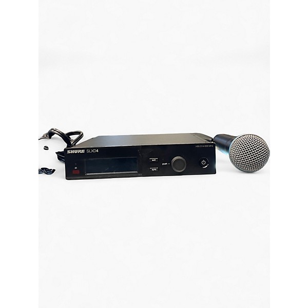 Used Shure SLXD24B58H55 Headset Wireless System