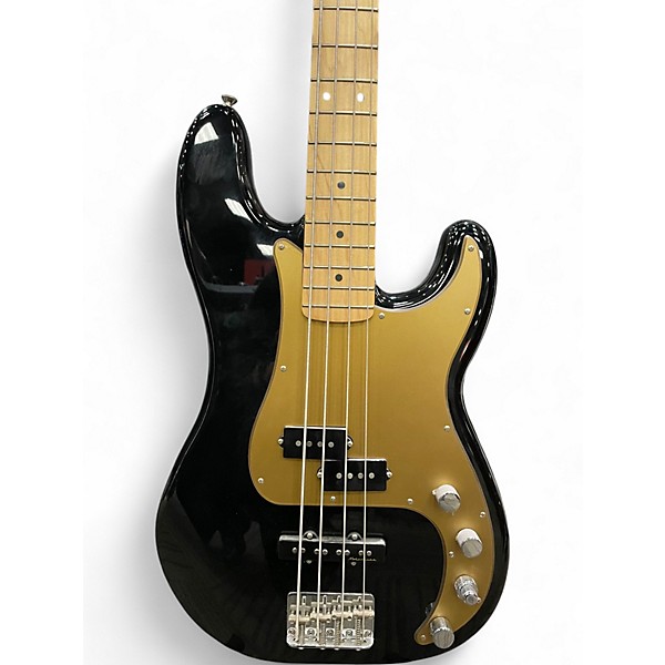 Used Fender Precision Bass Special Active Black Electric Bass Guitar
