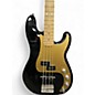 Used Fender Precision Bass Special Active Black Electric Bass Guitar