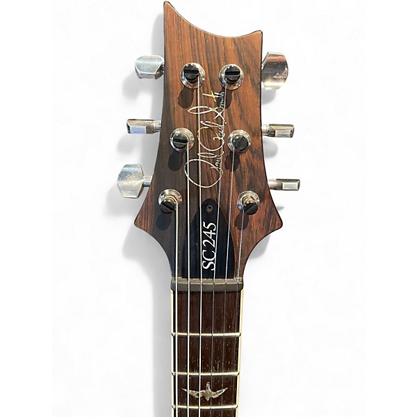 Used PRS SC245 10 Top Honey Solid Body Electric Guitar