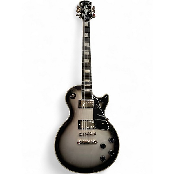 【中古品】Epiphone LesPaul Custom Used Epiphone Les Paul Custom Limited Edition Silver Burst
