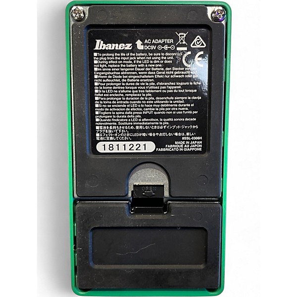 Used Ibanez TS808 Reissue Tube Screamer Distortion Effect Pedal