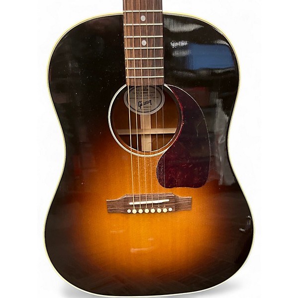 Used 2009 Gibson J45 Standard Tobacco Sunburst Acoustic Electric Guitar