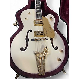 Used Gretsch Guitars G6136T White Falcon Bigsby White Hollow Body Electric Guitar