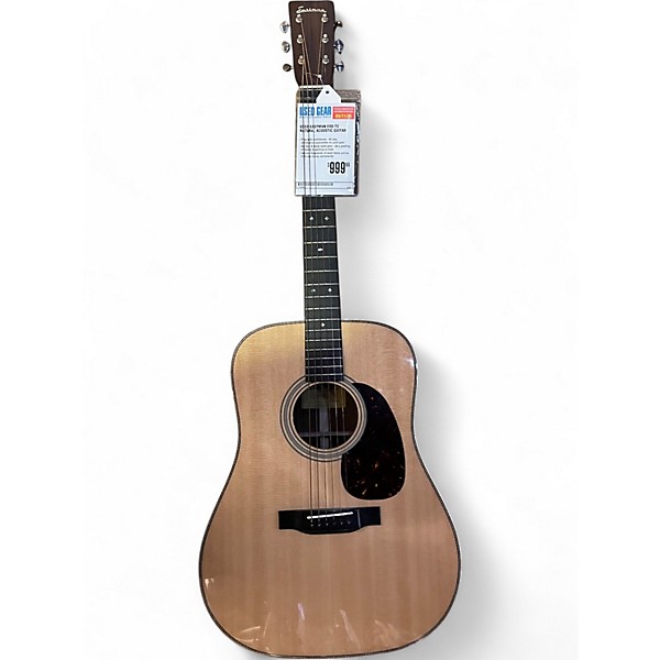 Used Eastman E8D-TC Natural Acoustic Guitar
