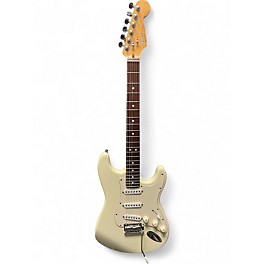 Vintage 1993 Fender American Stratocaster Cream Solid Body Electric Guitar