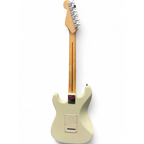 Vintage 1993 Fender American Stratocaster Cream Solid Body Electric Guitar