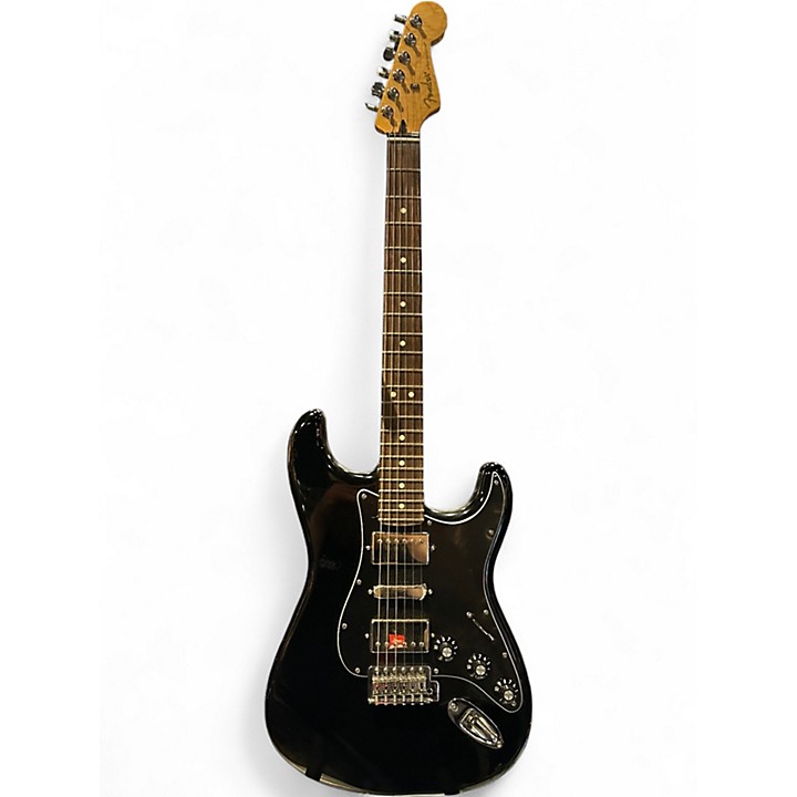 fender black top strat caster エレキギター Fender BlackTop Stratcaster HSH Titanium Silver Used