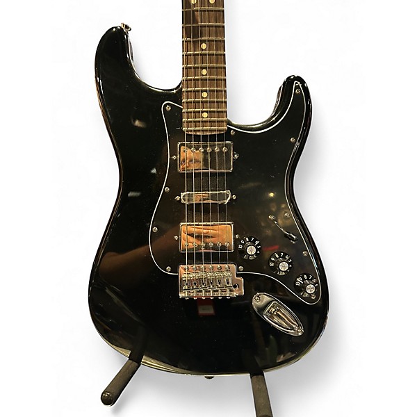 Used Fender Blacktop Stratocaster Black Solid Body Electric