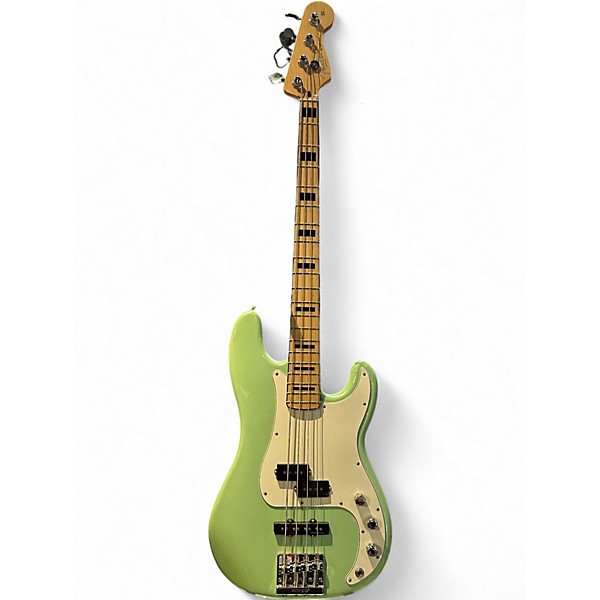 Used Fender GC FSR DELUXE PRECISION BASS SEAFOAM GREEN METALLIC Electric Bass Guitar