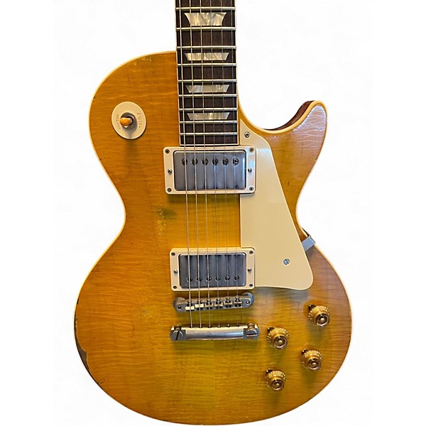Used 2021 Gibson 1959 MURPHY LABS ULTRA HEAVY AGED LES PAUL Lemonburst Solid Body Electric Guitar