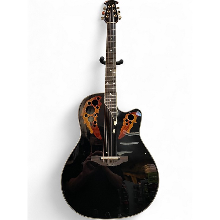 Ovation custom Eliteエレアコギター ブラック worldmusic_77864819