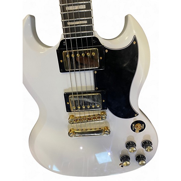 Used Epiphone sg custom White Solid Body Electric Guitar