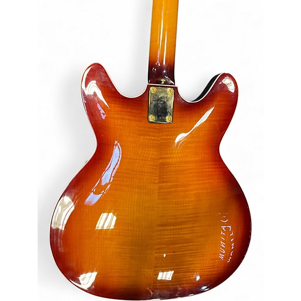 Used Hagstrom '67 VIKING II Vintage Sunburst Hollow Body Electric Guitar