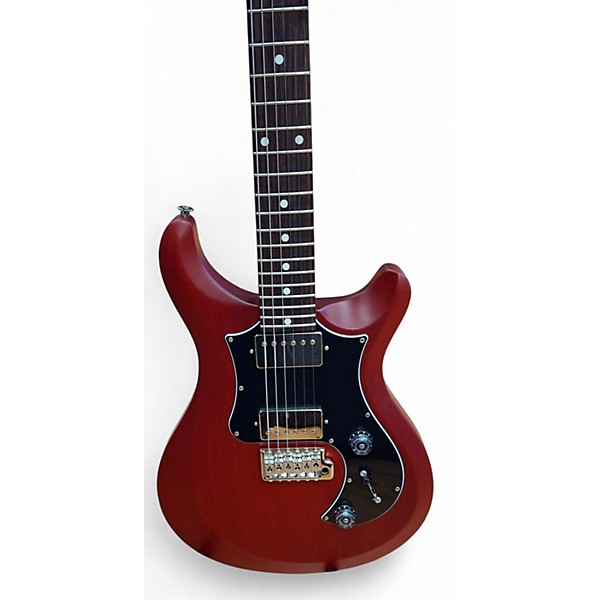 Used 2022 PRS S2 Custom 24 Black Cherry Solid Body Electric Guitar