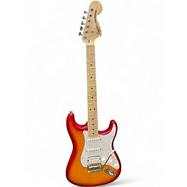 Used Squier Affinity Stratocaster 2 Tone Sunburst Solid Body Electric Guitar