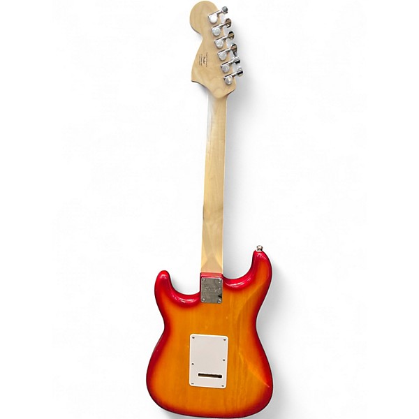 Used Squier Affinity Stratocaster 2 Tone Sunburst Solid Body Electric Guitar