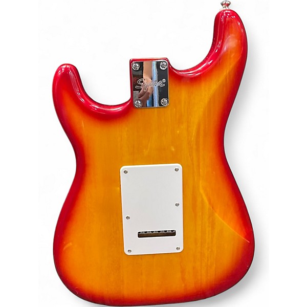 Used Squier Affinity Stratocaster 2 Tone Sunburst Solid Body Electric Guitar