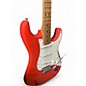 Used 2023 Fender Deluxe Players Stratocaster Fiesta Red Solid Body Electric Guitar