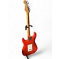 Used 2023 Fender Deluxe Players Stratocaster Fiesta Red Solid Body Electric Guitar