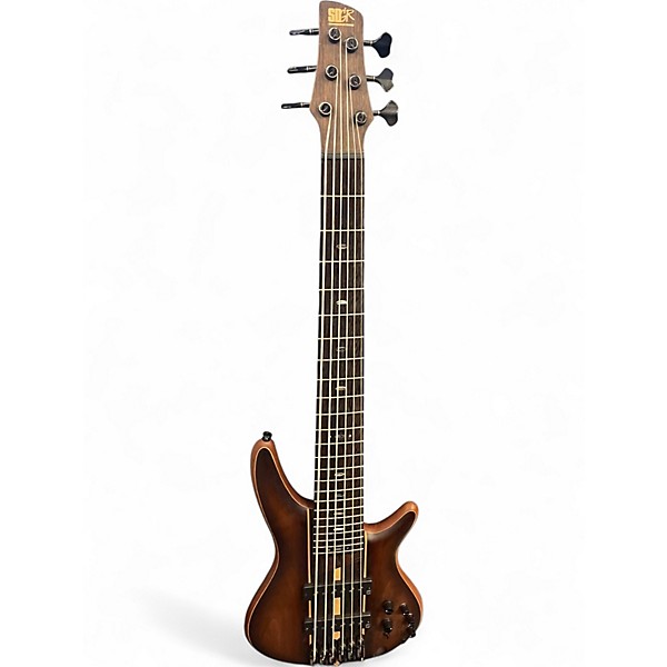 Used Ibanez Premier SR1356B Natural Electric Bass Guitar