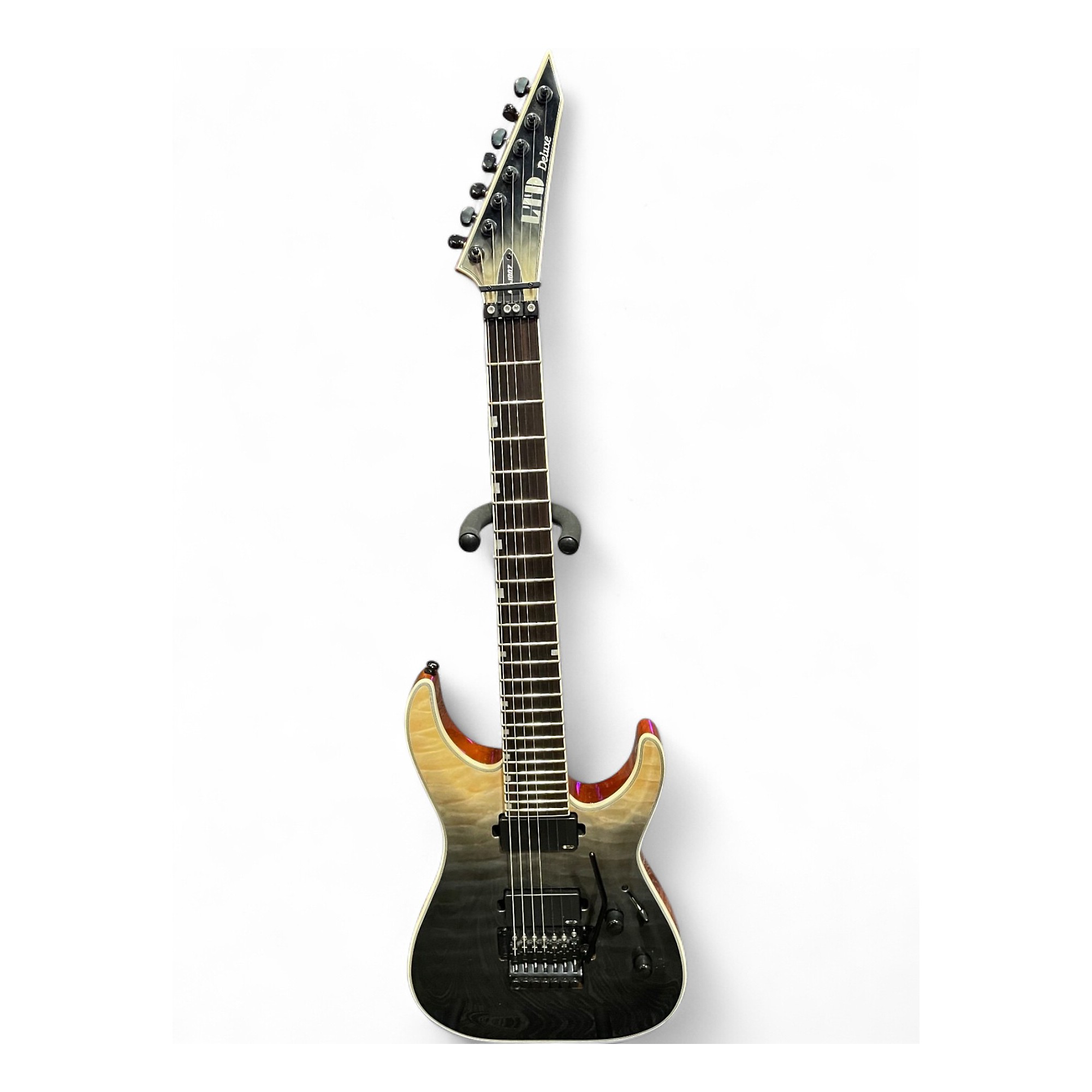 Used Ltd By Esp MH 1007 DELUXE GREY FADE Solid Body Electric