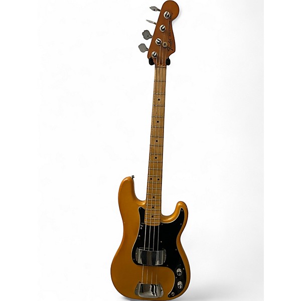 Vintage 1976 Fender Precision Bass Yellow Electric Bass