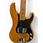Vintage 1976 Fender Precision Bass Yellow Electric Bass Guitar