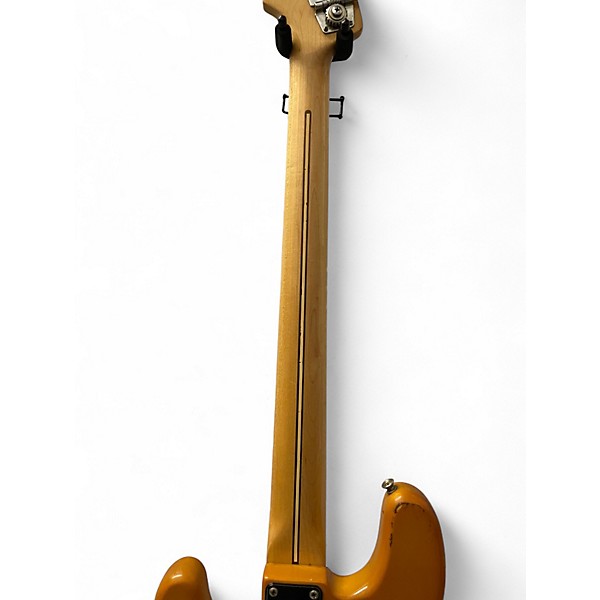 Vintage 1976 Fender Precision Bass Yellow Electric Bass Guitar