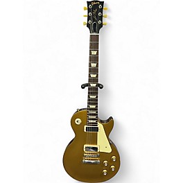 Used Gibson 1970S Tribute Les Paul Studio Gold Top Solid Body Electric Guitar