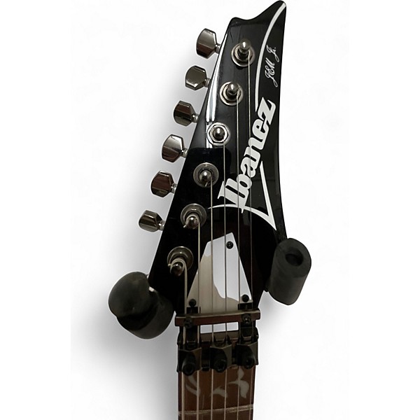 Used Ibanez JEMJR Black Solid Body Electric Guitar