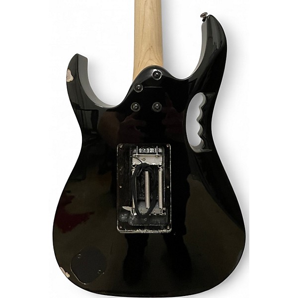 Used Ibanez JEMJR Black Solid Body Electric Guitar