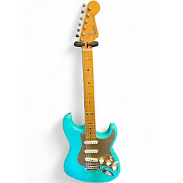 Used Squier 40th Anniversary Stratocaster Vintage Edition SATIN SONIC BLUE Solid Body Electric Guitar
