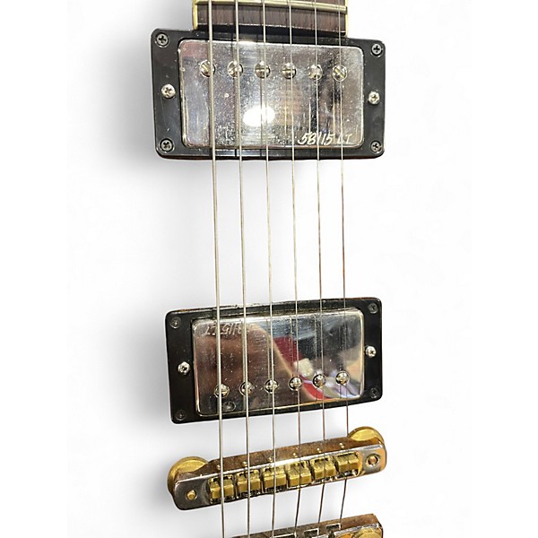 Used PRS McCarty 594 10 Top Black Gold Wraparound Burst Solid Body Electric Guitar