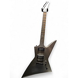 Used ESP LTD EX50 Metallic Silver Solid Body Electric Guitar